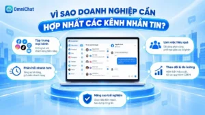 Vì sao doanh nghiệp cần hợp nhất các kênh nhắn tin?