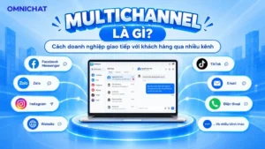 Ảnh bìa Multichannel là gì? Cách doanh nghiệp giao tiếp với khách hàng qua nhiều kênh